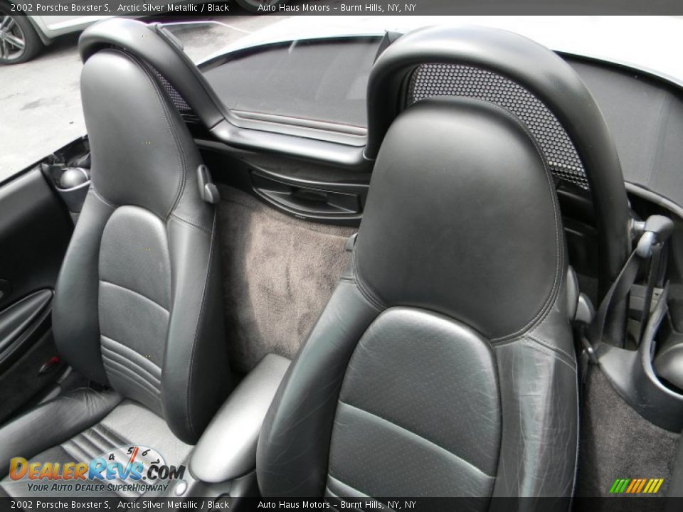 2002 Porsche Boxster S Arctic Silver Metallic / Black Photo #23