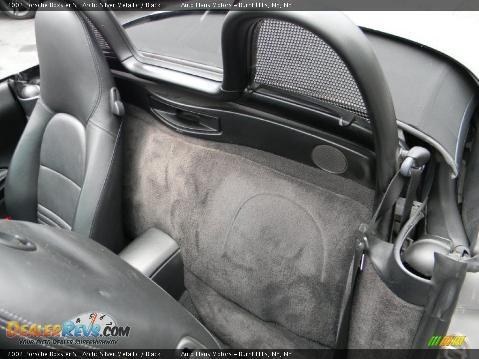 2002 Porsche Boxster S Arctic Silver Metallic / Black Photo #24
