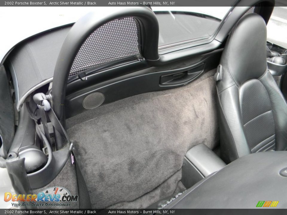 2002 Porsche Boxster S Arctic Silver Metallic / Black Photo #25