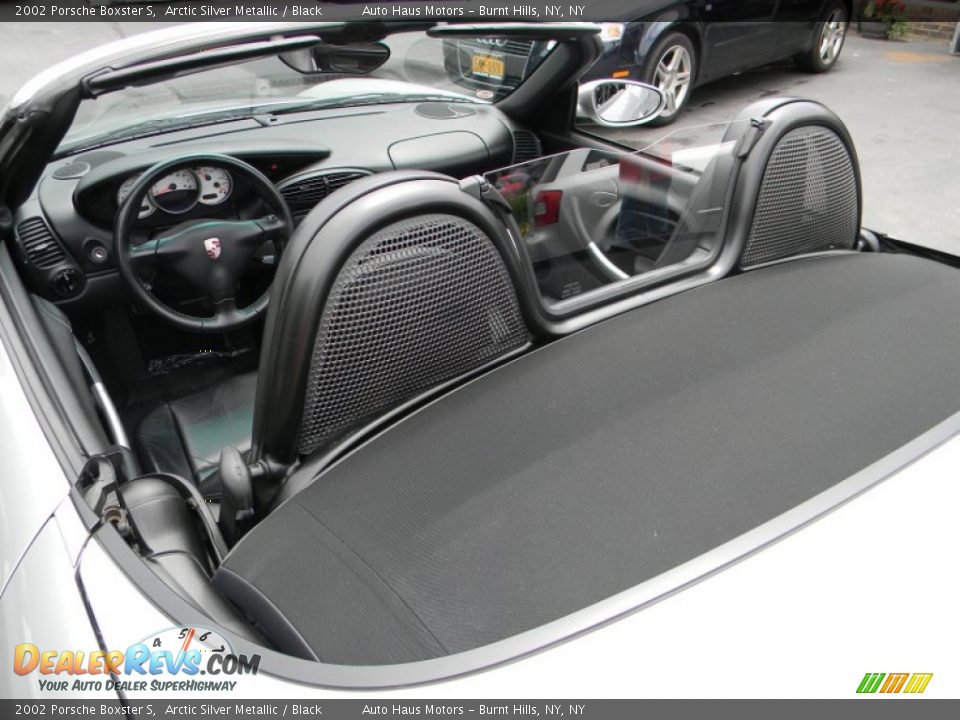 2002 Porsche Boxster S Arctic Silver Metallic / Black Photo #26