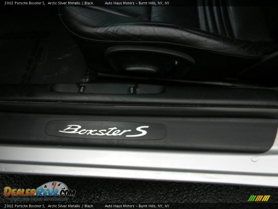 2002 Porsche Boxster S Arctic Silver Metallic / Black Photo #30