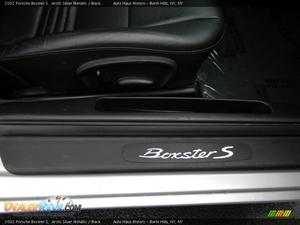 2002 Porsche Boxster S Arctic Silver Metallic / Black Photo #31