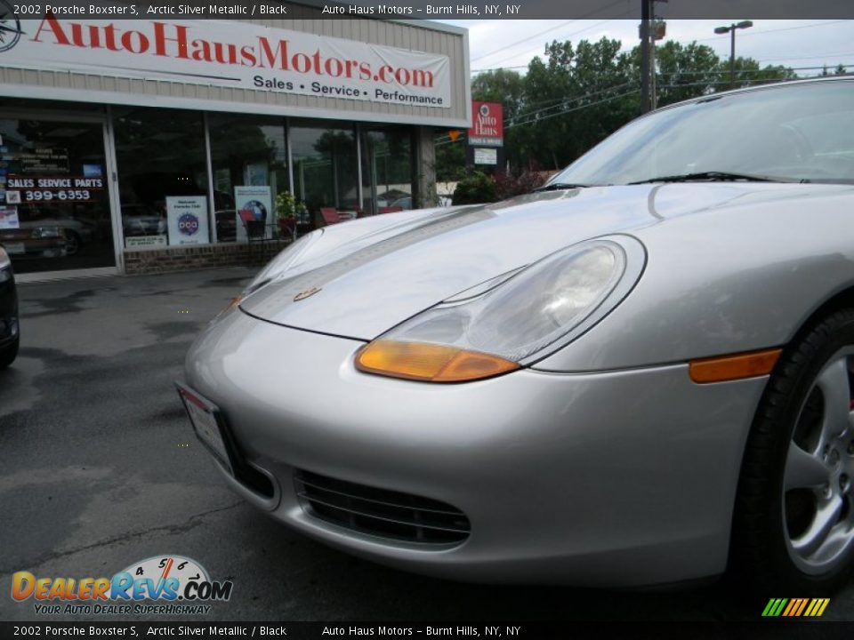 2002 Porsche Boxster S Arctic Silver Metallic / Black Photo #32