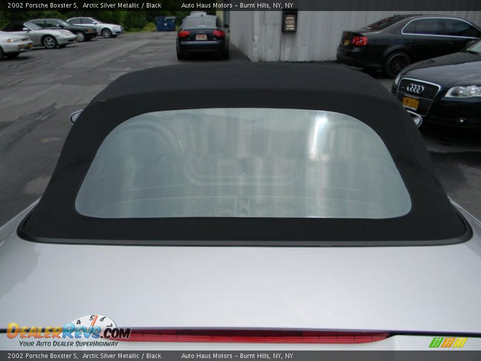 2002 Porsche Boxster S Arctic Silver Metallic / Black Photo #33