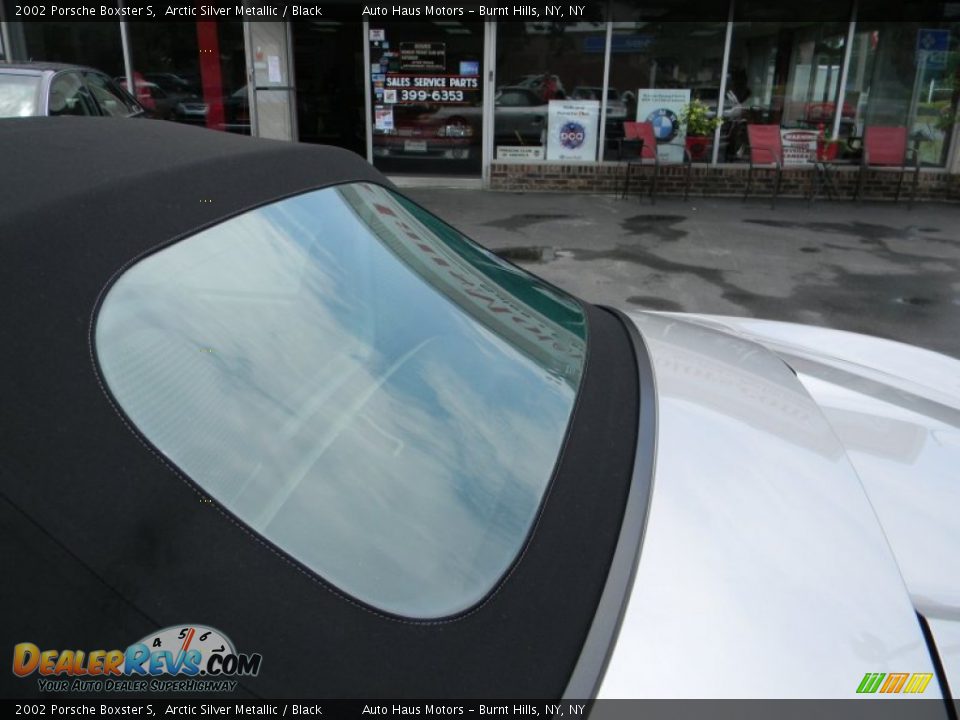 2002 Porsche Boxster S Arctic Silver Metallic / Black Photo #34