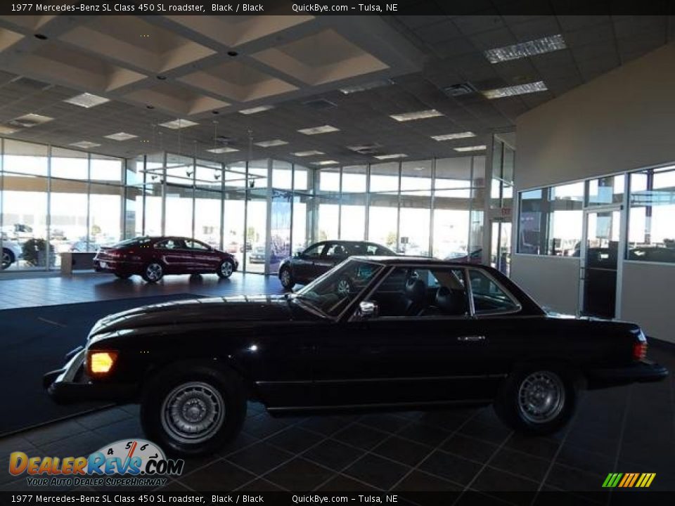 1977 Mercedes-Benz SL Class 450 SL roadster Black / Black Photo #2