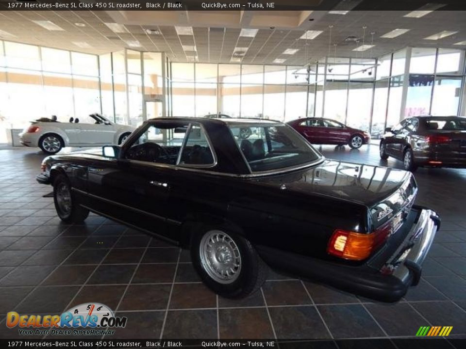 1977 Mercedes-Benz SL Class 450 SL roadster Black / Black Photo #5