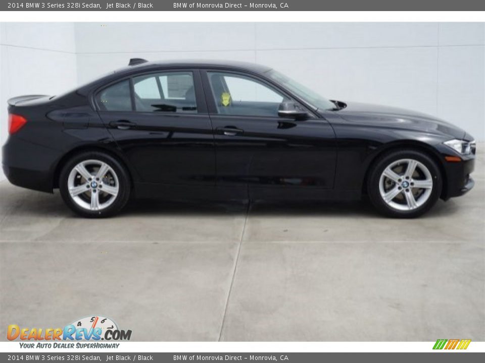 2014 BMW 3 Series 328i Sedan Jet Black / Black Photo #2