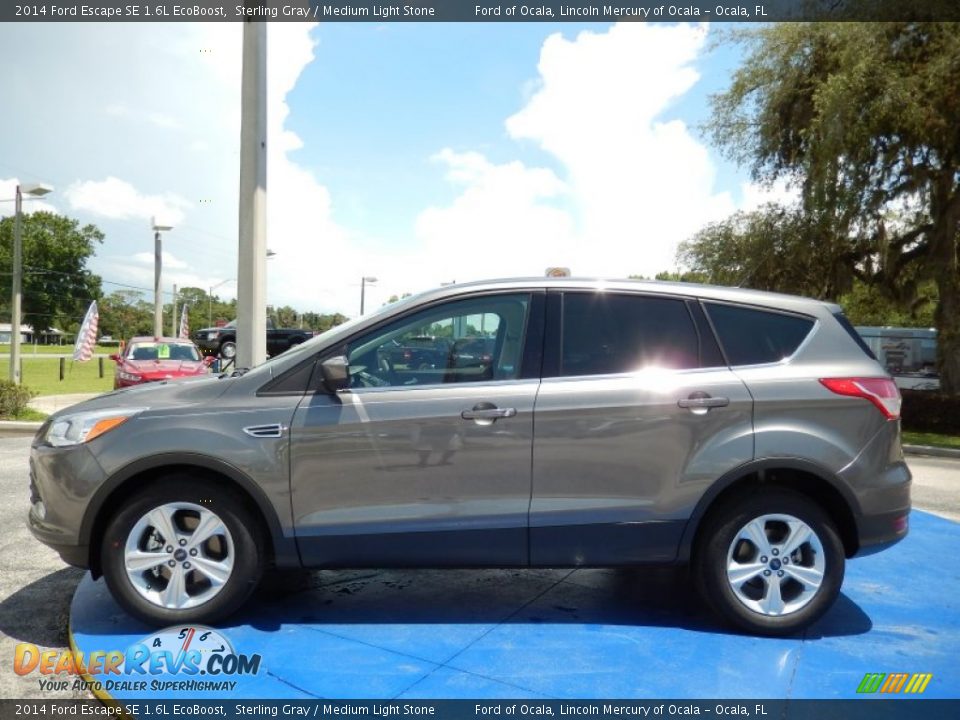 2014 Ford Escape SE 1.6L EcoBoost Sterling Gray / Medium Light Stone Photo #2