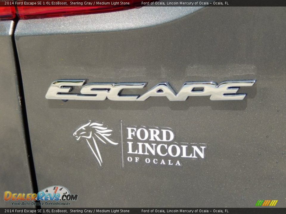 2014 Ford Escape SE 1.6L EcoBoost Sterling Gray / Medium Light Stone Photo #4