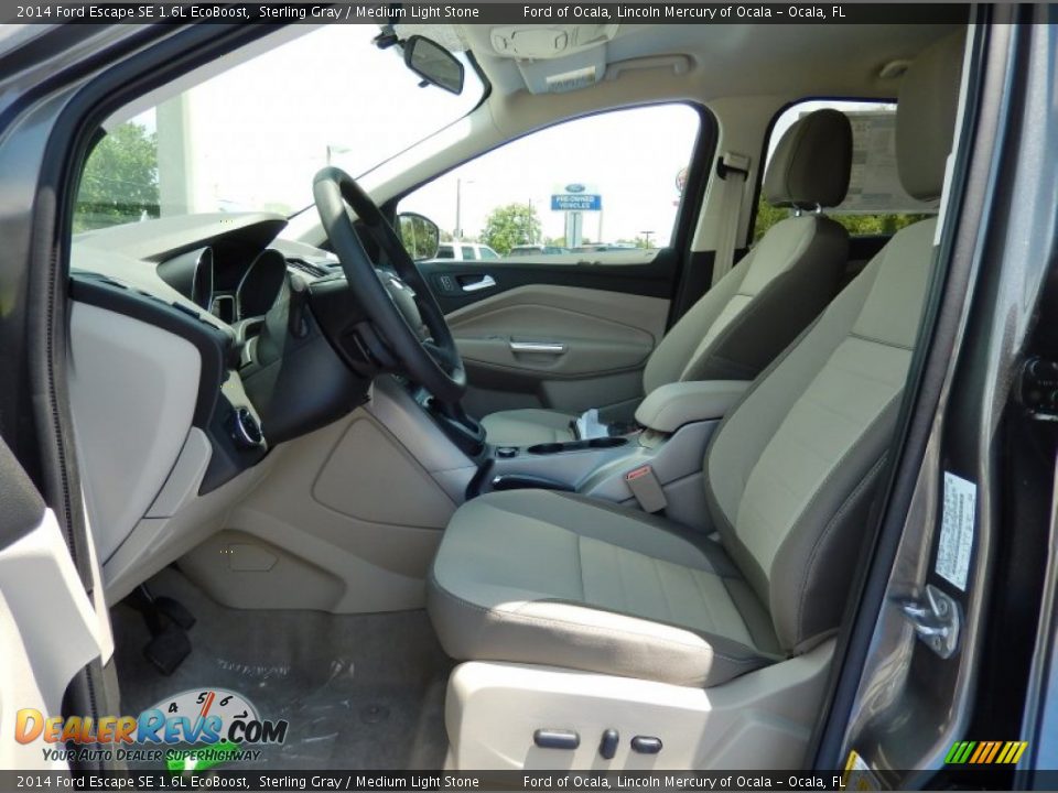 2014 Ford Escape SE 1.6L EcoBoost Sterling Gray / Medium Light Stone Photo #6