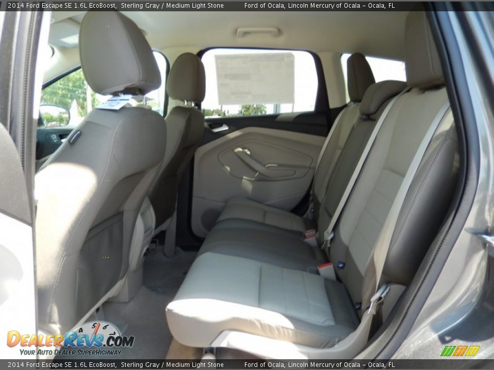 2014 Ford Escape SE 1.6L EcoBoost Sterling Gray / Medium Light Stone Photo #7