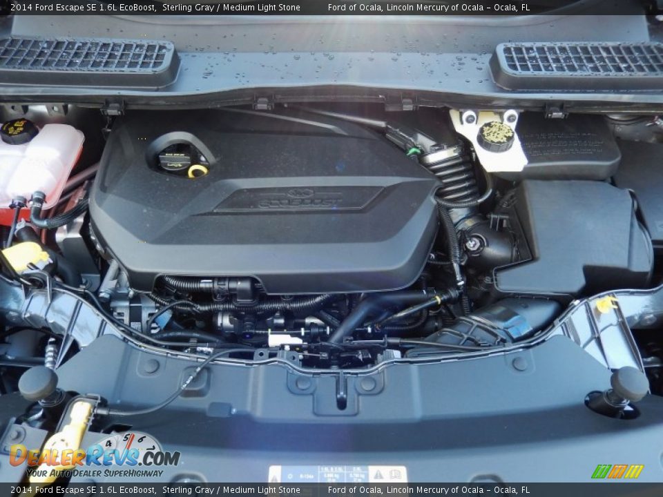 2014 Ford Escape SE 1.6L EcoBoost Sterling Gray / Medium Light Stone Photo #11