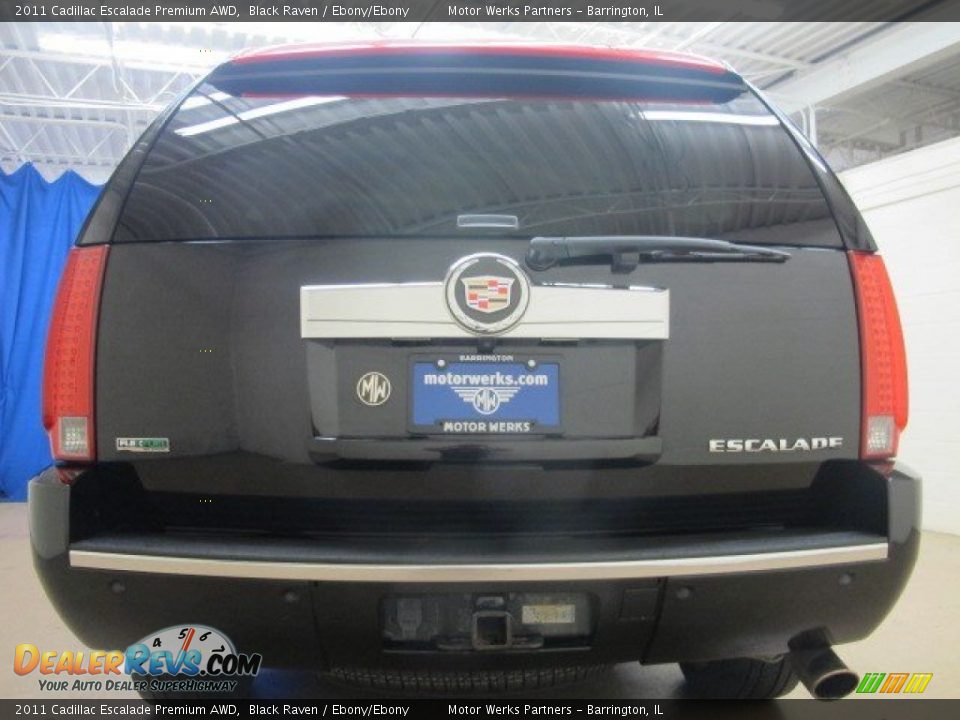 2011 Cadillac Escalade Premium AWD Black Raven / Ebony/Ebony Photo #8
