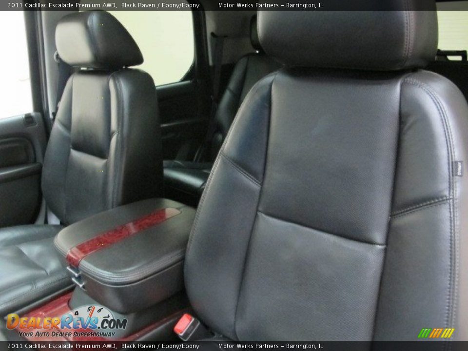 2011 Cadillac Escalade Premium AWD Black Raven / Ebony/Ebony Photo #18