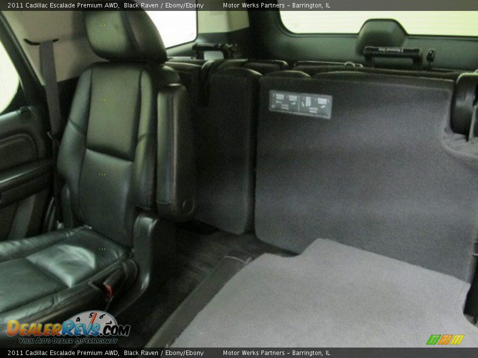 2011 Cadillac Escalade Premium AWD Black Raven / Ebony/Ebony Photo #20