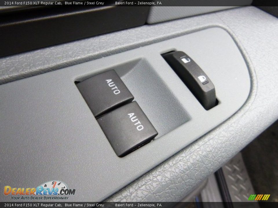 2014 Ford F150 XLT Regular Cab Blue Flame / Steel Grey Photo #13