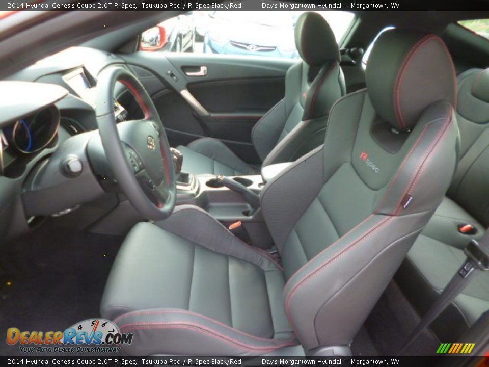 Front Seat of 2014 Hyundai Genesis Coupe 2.0T R-Spec Photo #16