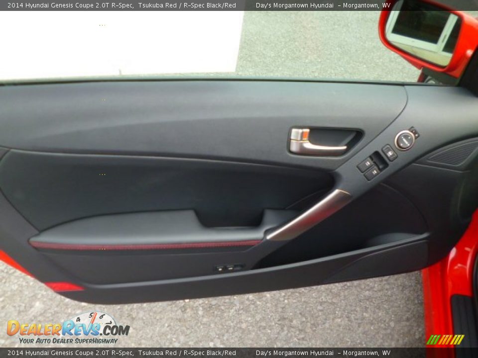 Door Panel of 2014 Hyundai Genesis Coupe 2.0T R-Spec Photo #17