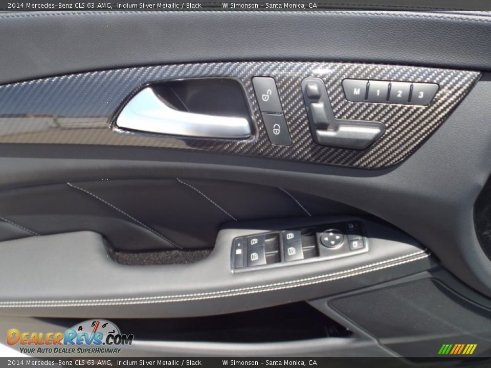 2014 Mercedes-Benz CLS 63 AMG Iridium Silver Metallic / Black Photo #7