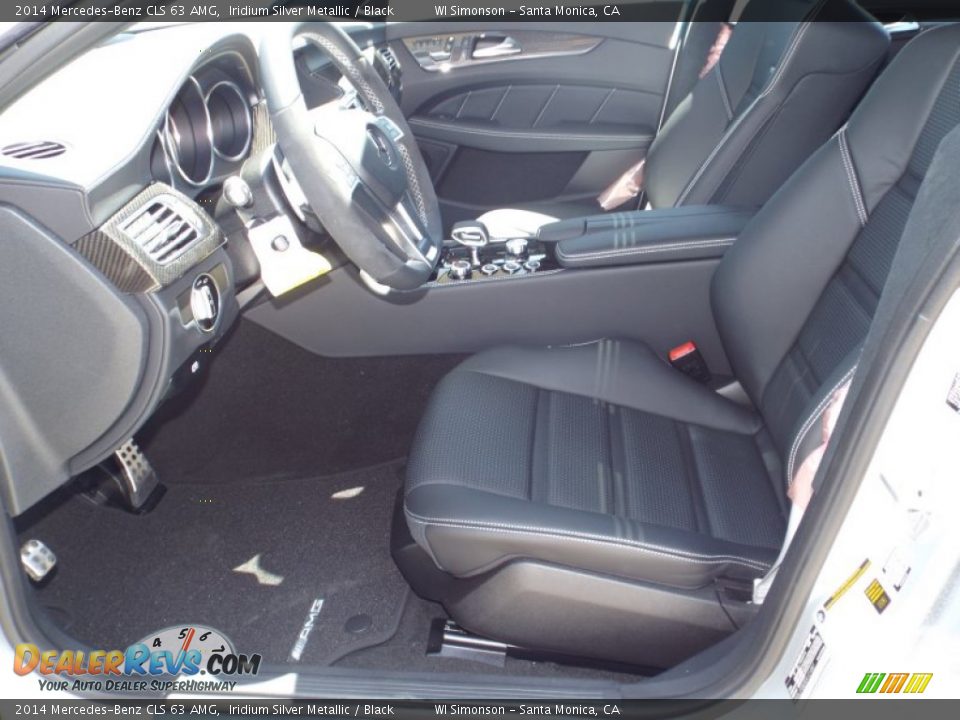 Black Interior - 2014 Mercedes-Benz CLS 63 AMG Photo #8