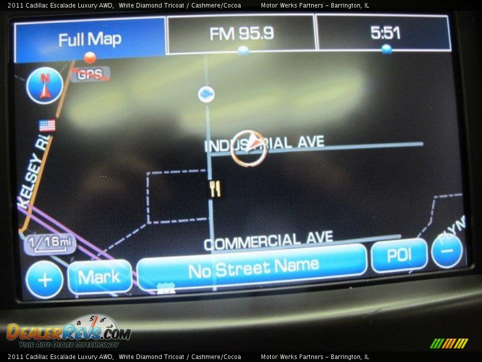 2011 Cadillac Escalade Luxury AWD White Diamond Tricoat / Cashmere/Cocoa Photo #35