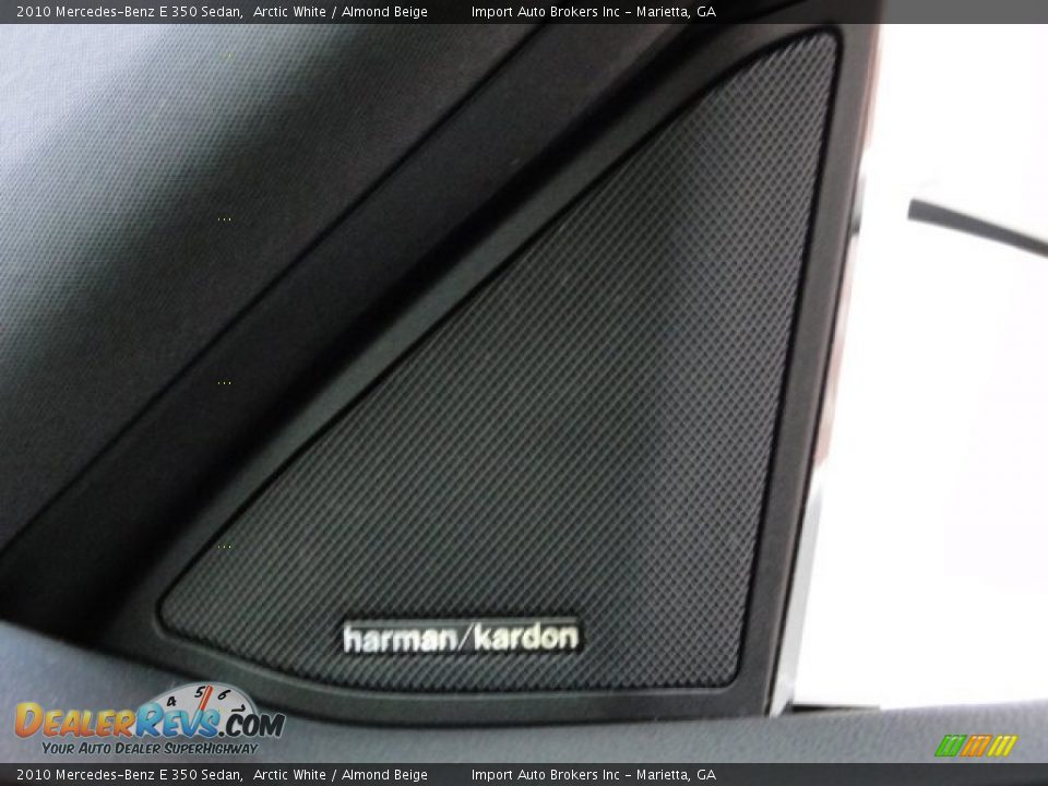 2010 Mercedes-Benz E 350 Sedan Arctic White / Almond Beige Photo #27