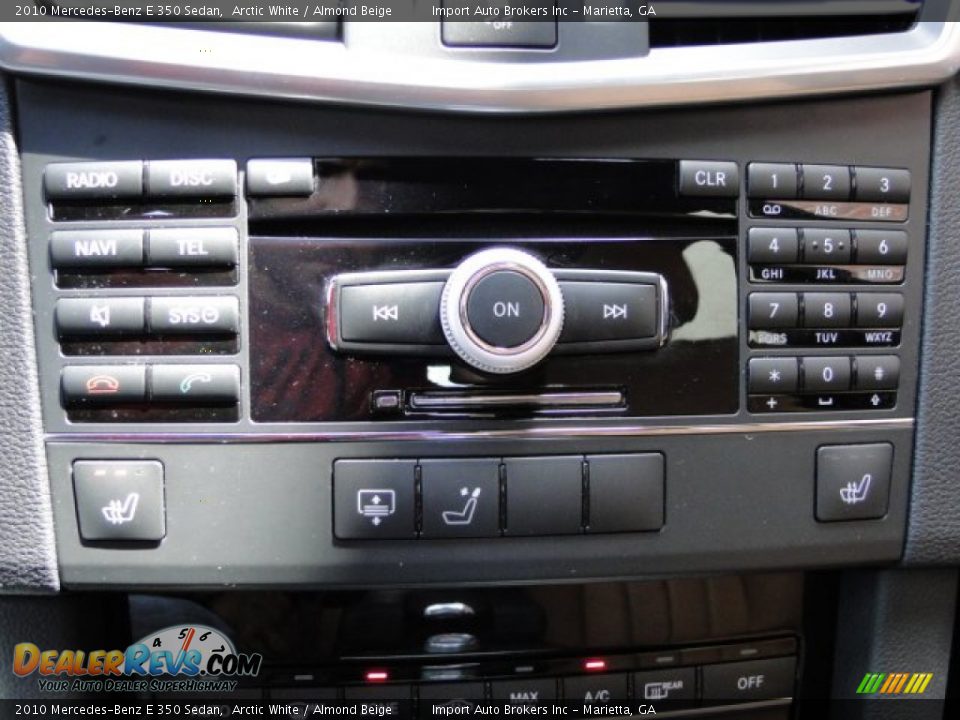 2010 Mercedes-Benz E 350 Sedan Arctic White / Almond Beige Photo #29