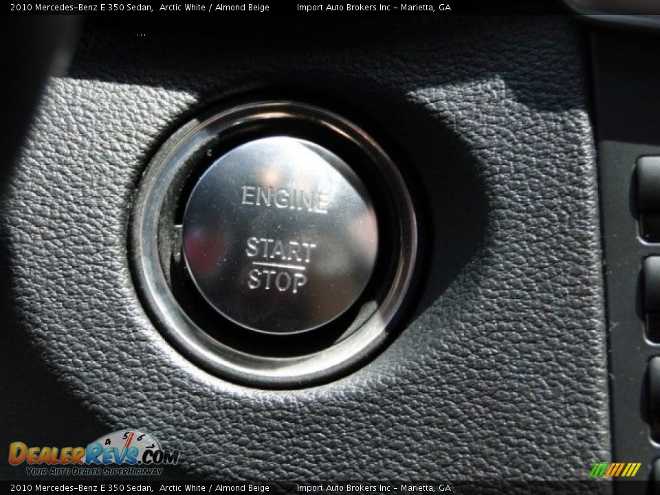 2010 Mercedes-Benz E 350 Sedan Arctic White / Almond Beige Photo #30