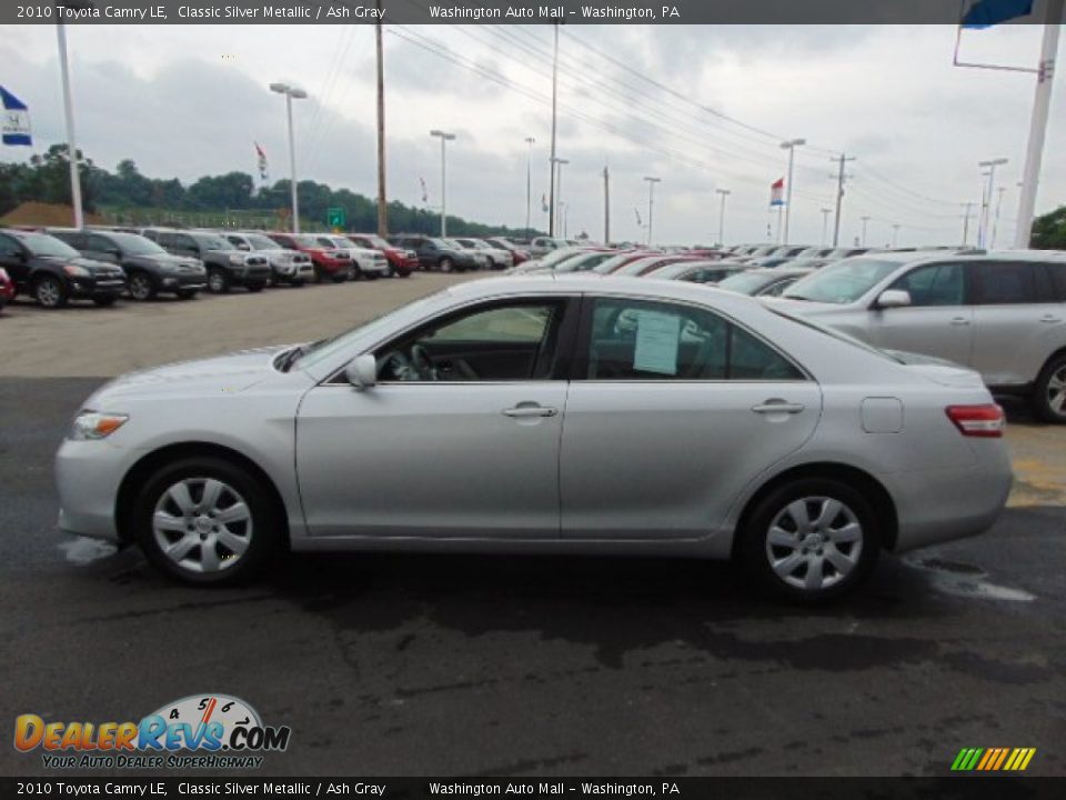 2010 Toyota Camry LE Classic Silver Metallic / Ash Gray Photo #5