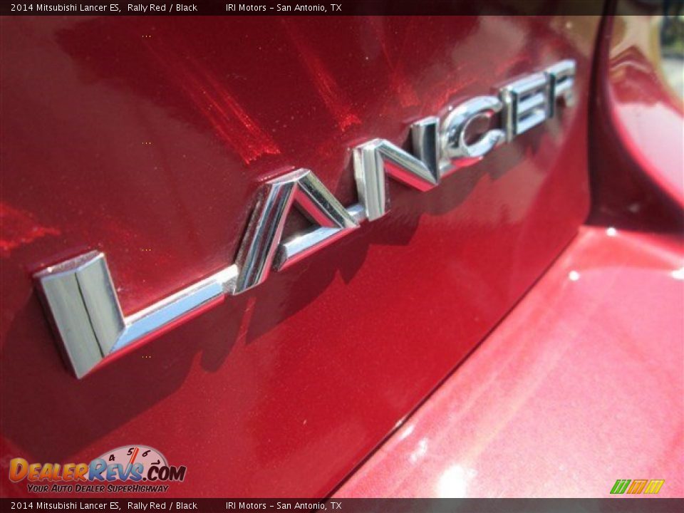 2014 Mitsubishi Lancer ES Rally Red / Black Photo #6