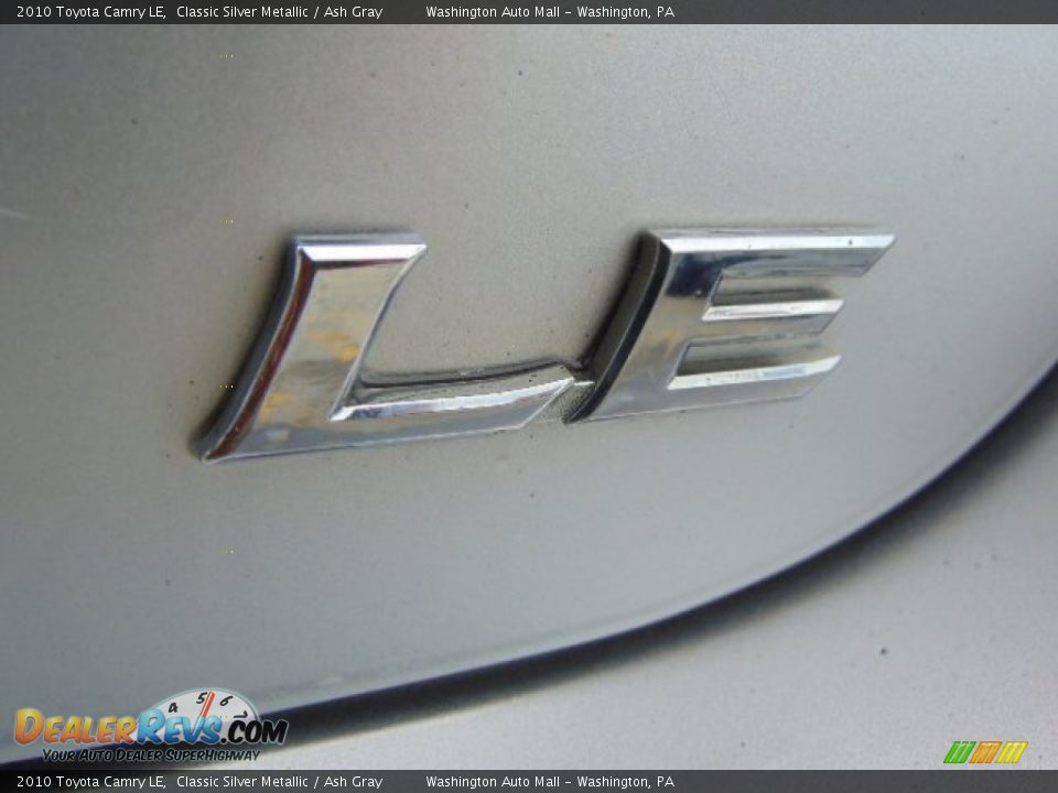 2010 Toyota Camry LE Classic Silver Metallic / Ash Gray Photo #7