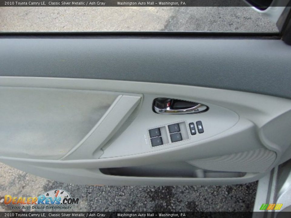 2010 Toyota Camry LE Classic Silver Metallic / Ash Gray Photo #9