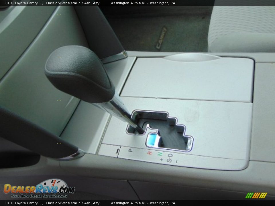 2010 Toyota Camry LE Classic Silver Metallic / Ash Gray Photo #12