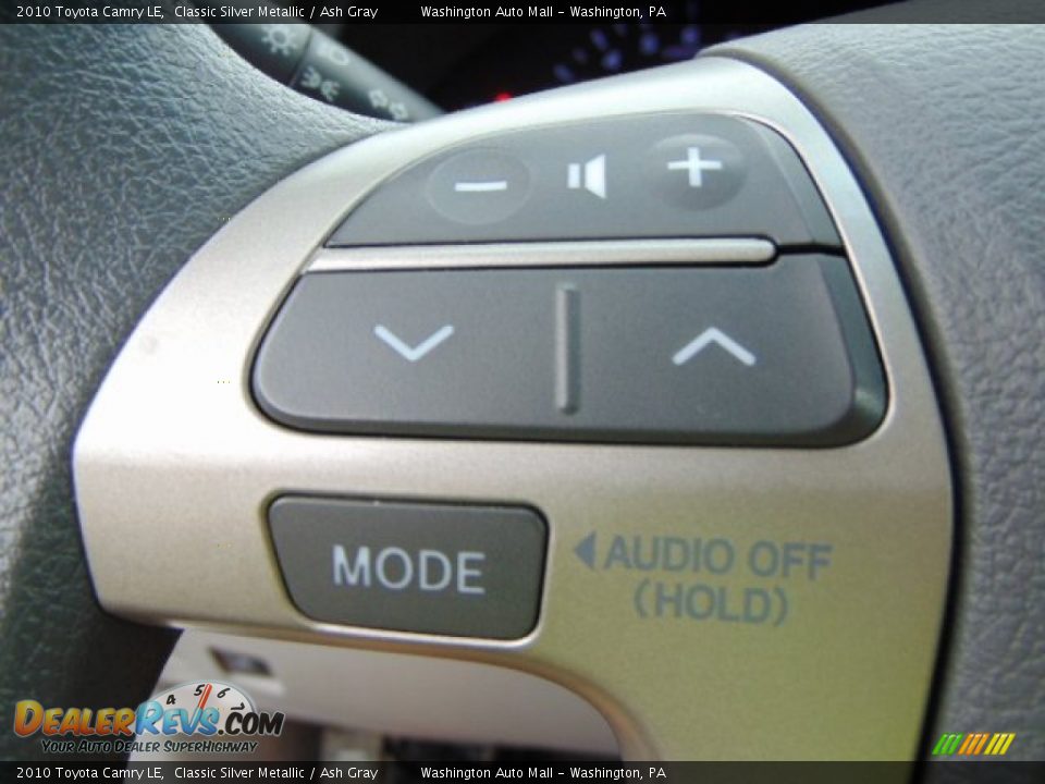 2010 Toyota Camry LE Classic Silver Metallic / Ash Gray Photo #14