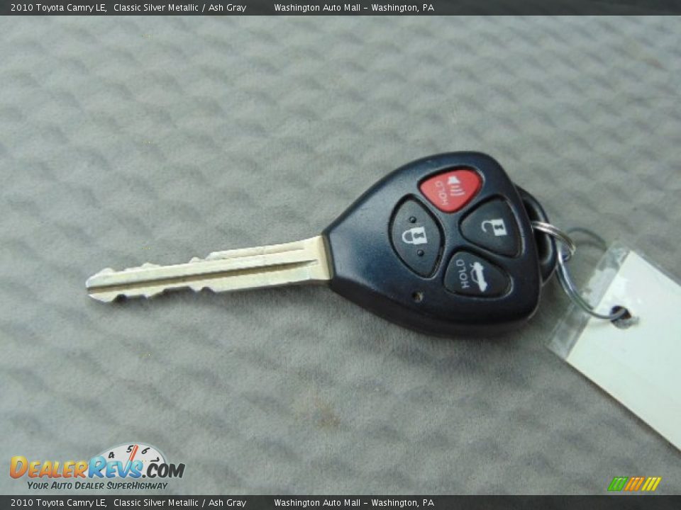 2010 Toyota Camry LE Classic Silver Metallic / Ash Gray Photo #16