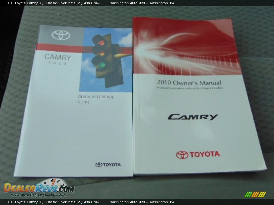 2010 Toyota Camry LE Classic Silver Metallic / Ash Gray Photo #17