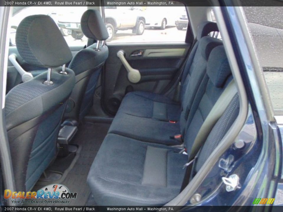 2007 Honda CR-V EX 4WD Royal Blue Pearl / Black Photo #17