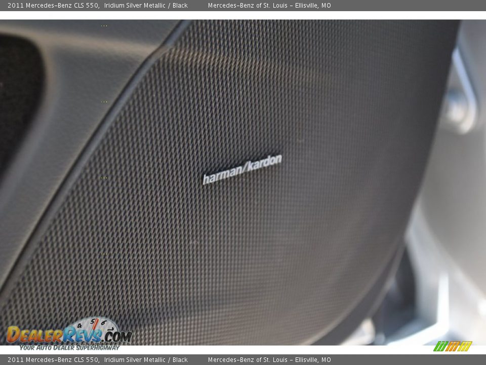 2011 Mercedes-Benz CLS 550 Iridium Silver Metallic / Black Photo #15