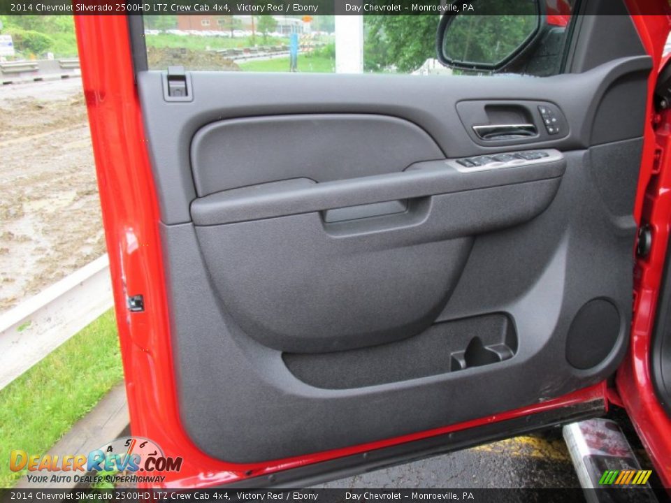 2014 Chevrolet Silverado 2500HD LTZ Crew Cab 4x4 Victory Red / Ebony Photo #11