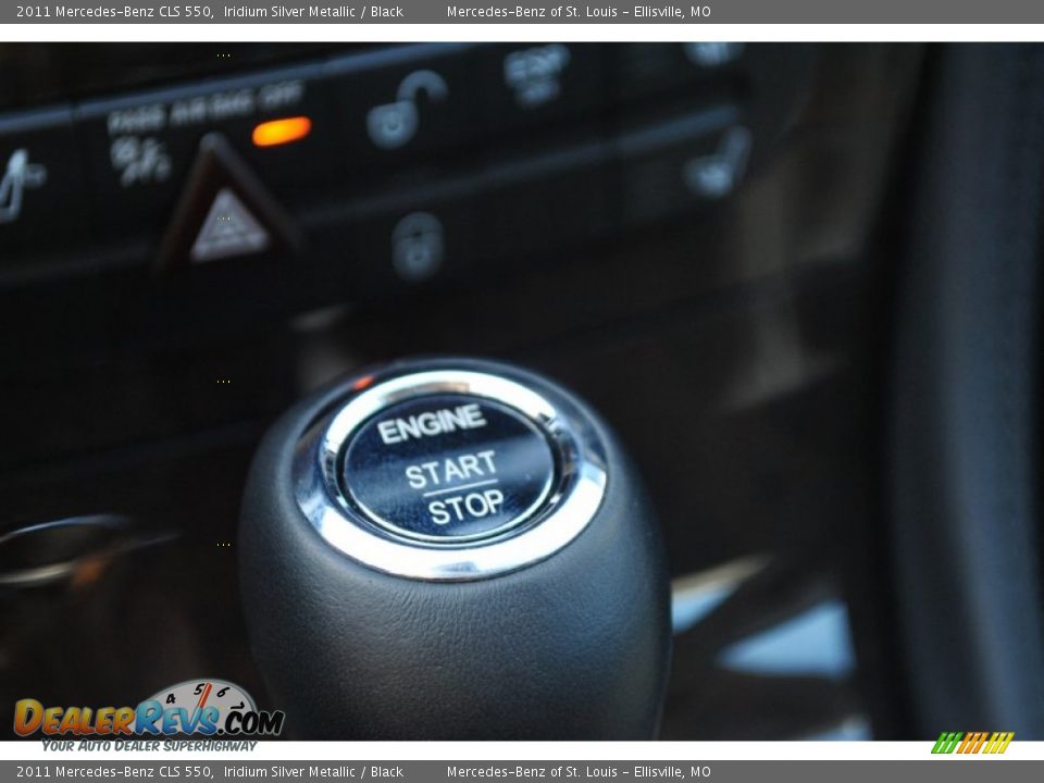 2011 Mercedes-Benz CLS 550 Iridium Silver Metallic / Black Photo #21