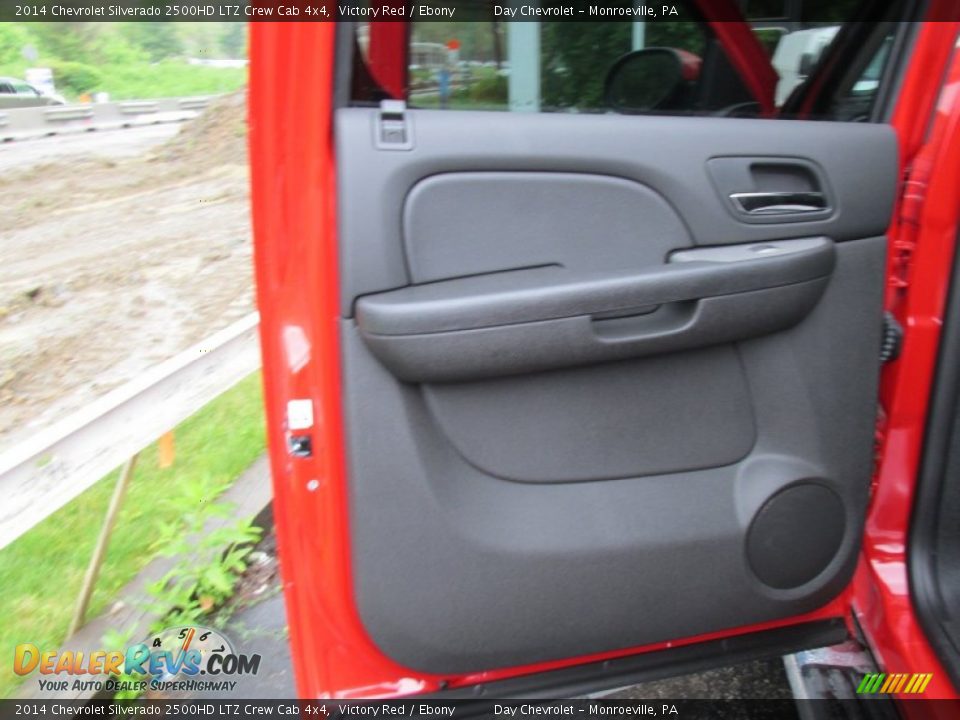2014 Chevrolet Silverado 2500HD LTZ Crew Cab 4x4 Victory Red / Ebony Photo #14