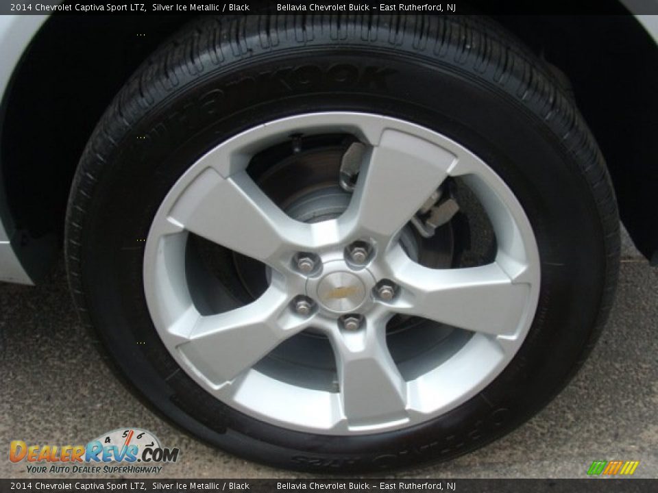 2014 Chevrolet Captiva Sport LTZ Silver Ice Metallic / Black Photo #14