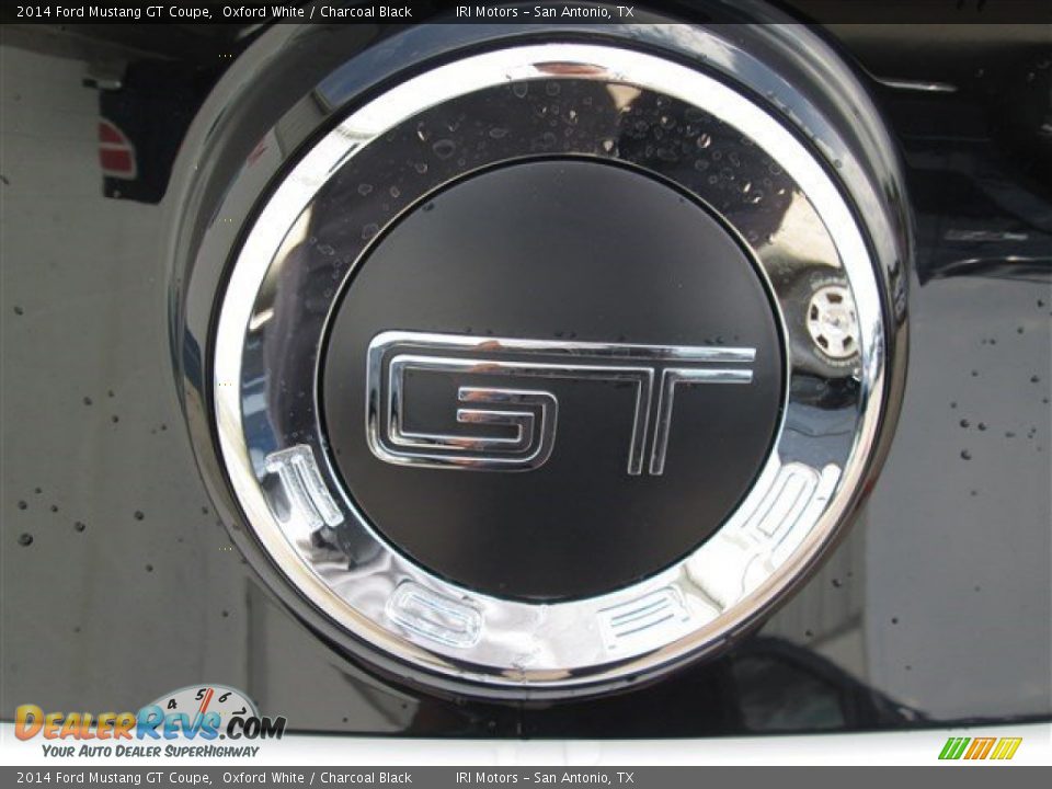 2014 Ford Mustang GT Coupe Oxford White / Charcoal Black Photo #10