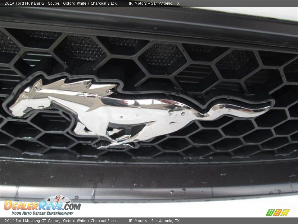2014 Ford Mustang GT Coupe Oxford White / Charcoal Black Photo #11