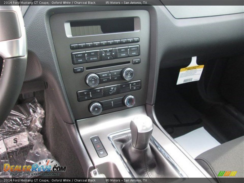 2014 Ford Mustang GT Coupe Oxford White / Charcoal Black Photo #13