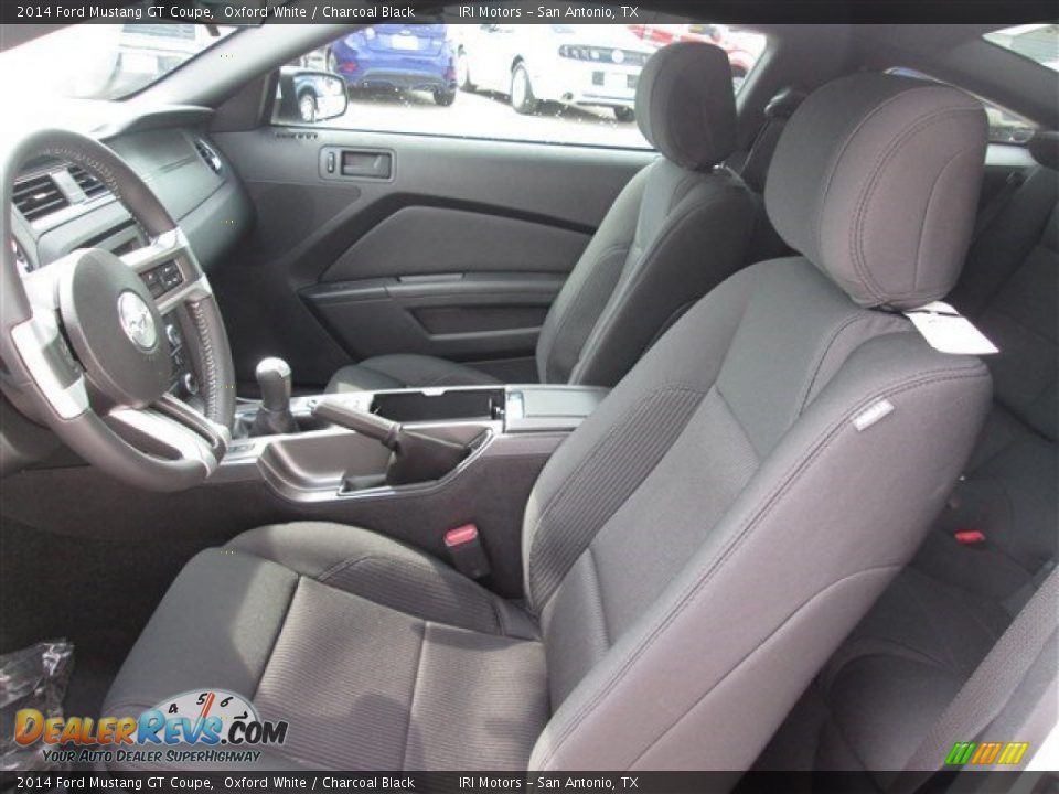 2014 Ford Mustang GT Coupe Oxford White / Charcoal Black Photo #14