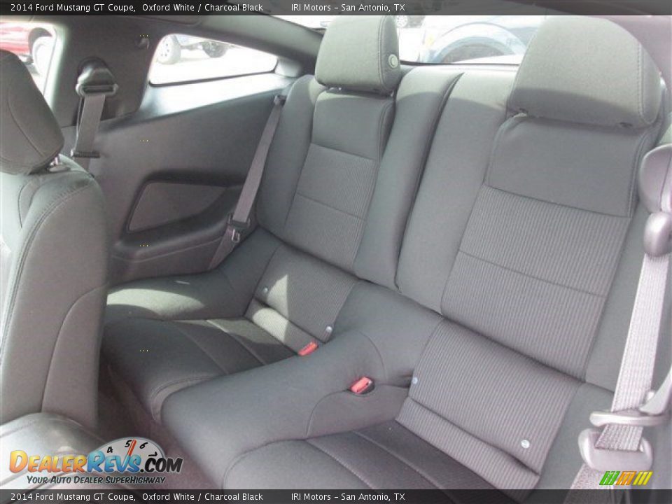 2014 Ford Mustang GT Coupe Oxford White / Charcoal Black Photo #15