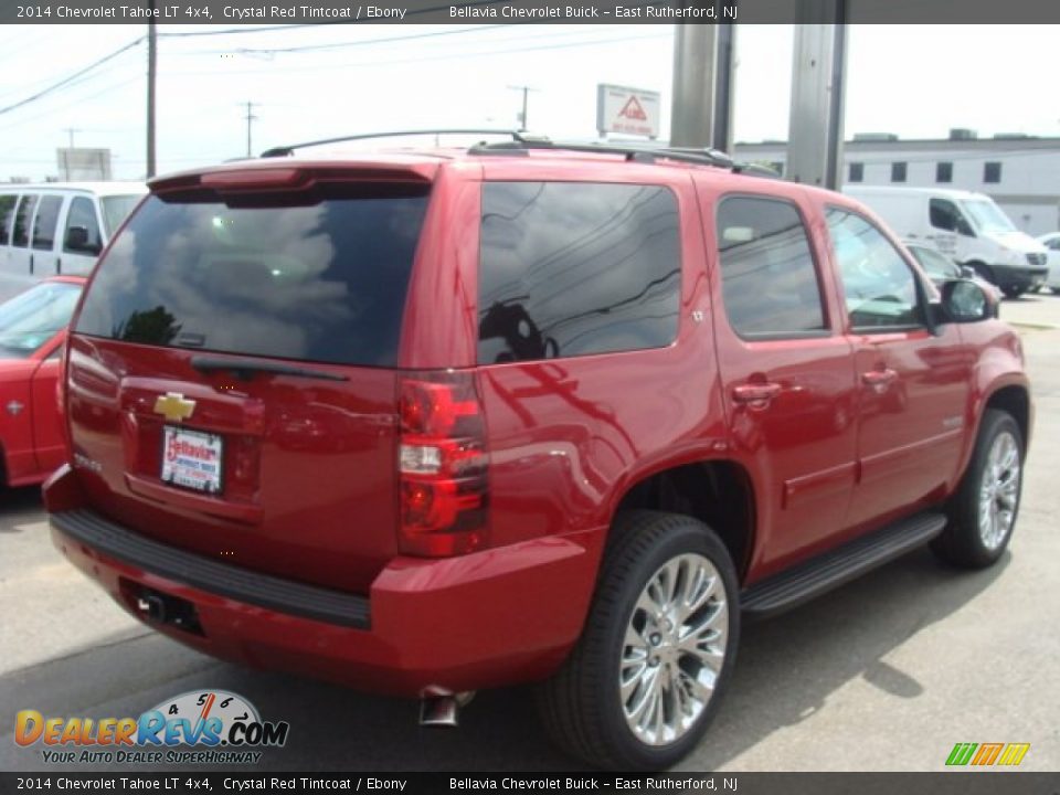 2014 Chevrolet Tahoe LT 4x4 Crystal Red Tintcoat / Ebony Photo #4