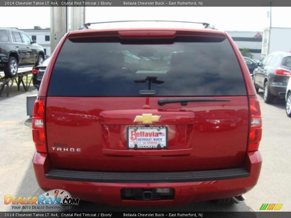 2014 Chevrolet Tahoe LT 4x4 Crystal Red Tintcoat / Ebony Photo #5